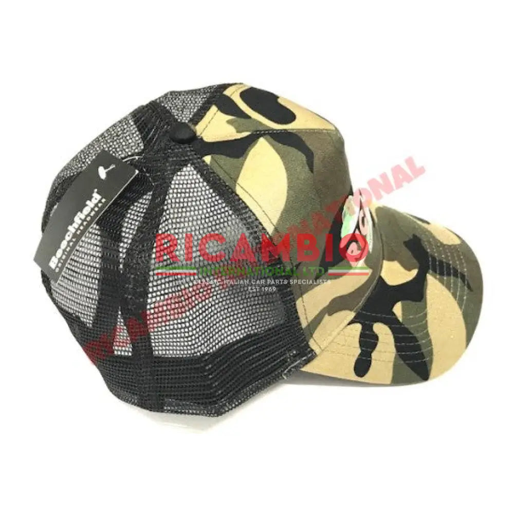 Ricambio Retro Style Green Camo Cap - Ricambio Merchandise