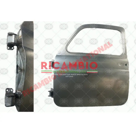 O/S Right Hand Door (8 BOLT HINGE) - Classic Fiat 500 - Classic Fiat 500 Parts & Spares