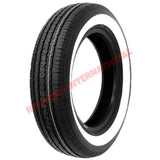Tyre White Wall 125/62S x 12 (30mm Whitewall) - Classic Fiat 500 Autobianchi - Wheels - Tyres and Tubes