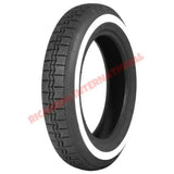 Tyre Michelin ’X’ White Wall (125SR12) - Classic Fiat 500 Autobianchi Bianchina - Bianchina