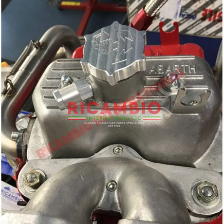 Rocker Cover Chrome Domed Nuts & Washer Kit - Classic Fiat 500 126 - Mechanical & Engine Parts