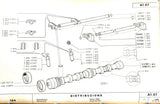 Rocker Shaft Support - Fiat 124