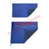 Royal Blue MOHAIR Black Twin Sunroof Kit - Classic Fiat Panda - Sunroof & Associated Parts