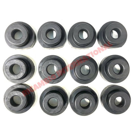 Rubber Chassis Mount Bushes (TWELVE Piece) - Lancia Flavia - Lancia Flavia