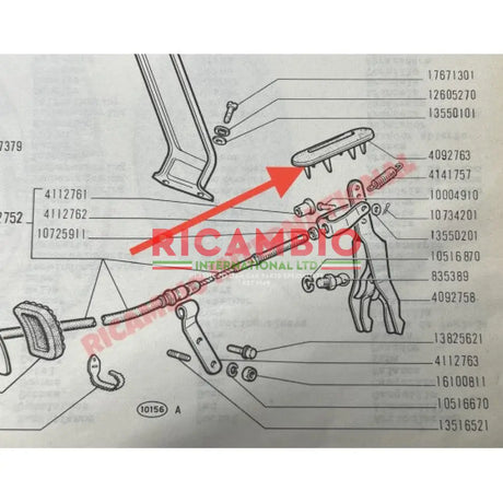 Rubber Dust Cover Clutch Fork - Fiat 850 Sports Coupe - Clutch and Transmission Parts