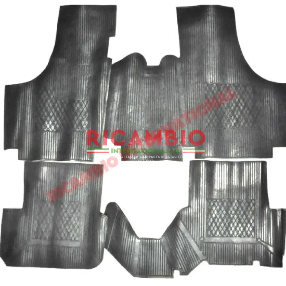 Rubber Mat Set (4 piece) - Classic Fiat 500 126 - Rubber Mats