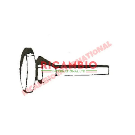 Rubber Pad Grommet (4.5mm) - Classic Fiat 500 126 600 850 - Gaskets - Seals - Grommets and Rubber Parts