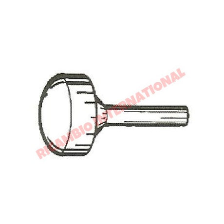 Rubber Pad Grommet (6.5mm) - Classic Fiat 500 126 600 850 - Gaskets - Seals - Grommets and Rubber Parts