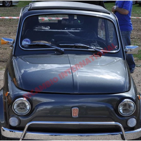Screen Chrome Insert Trim/Bead Joining Clip - Classic Fiat 500 126 850 - Chrome - Aluminium & Exterior Trim Parts