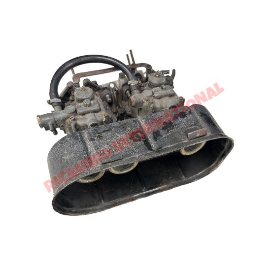 Second Hand Carburettors and Inlet Manifold (SOLEX C35 PHH) - Lancia Fulvia - Lancia Fulvia