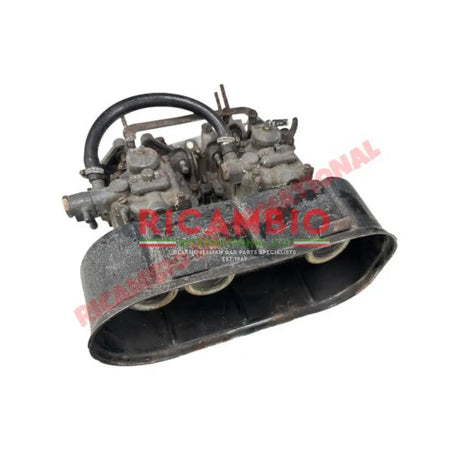 Second Hand Carburettors and Inlet Manifold (SOLEX C35 PHH) - Lancia Fulvia - Lancia Fulvia