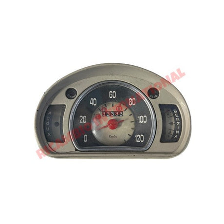 Second Hand Complete Speedo Unit (KM/H) - Classic Fiat 600 - Fiat 600 Ignition & Electrical Items
