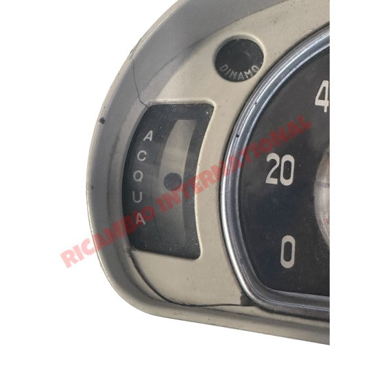 Second Hand Complete Speedo Unit (KM/H) - Classic Fiat 600 - Fiat 600 Ignition & Electrical Items