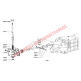 Second Hand Gear Lever/Linkage Assembly - Classic Fiat 500 - Gearbox and Parts