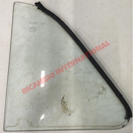 Second Hand Left Hand Quarter Light Glass - Classic Fiat 500 - Second Hand Parts