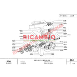 Second Hand Oil Thrower - Classic Fiat 500,126 - Mechanical & Engine Parts