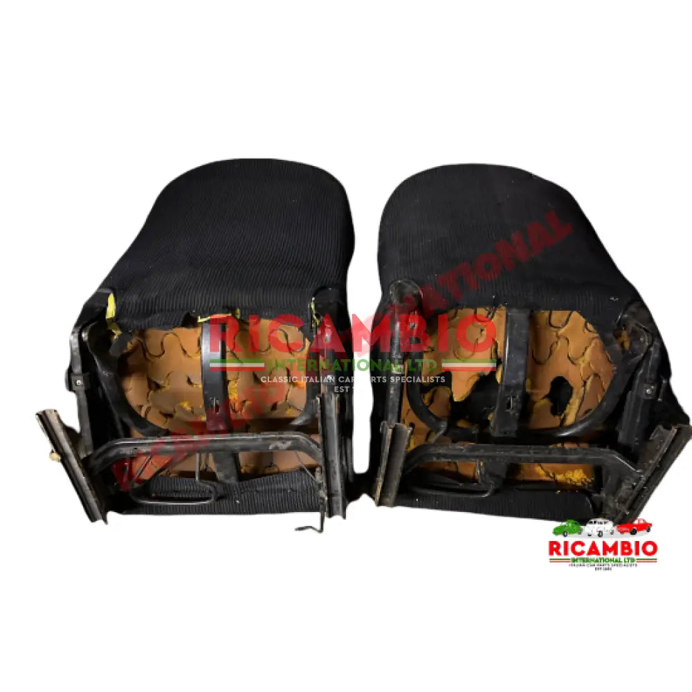 Second Hand Pair of Front Seats - Classic Fiat 500 126 - Second Hand Parts
