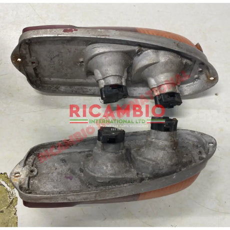 Second Hand Pair of Original (Left and Right) Rear Lamps - Classic Fiat 500 - Lights