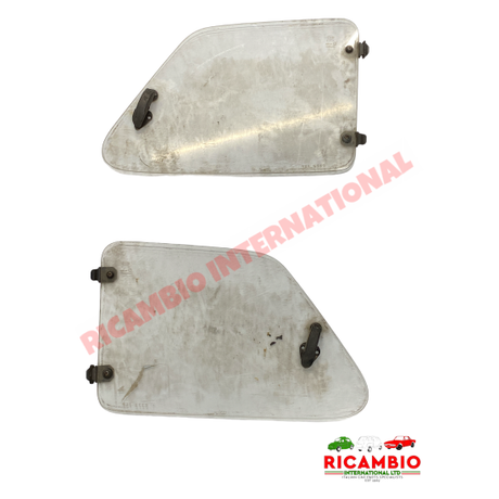 Second Hand Pair of Rear Side Opening Windows - Fiat 126 - Second Hand Parts