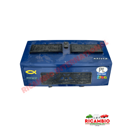 Second Hand Rear Engine Lid - Fiat 126 - Blue - Body Parts