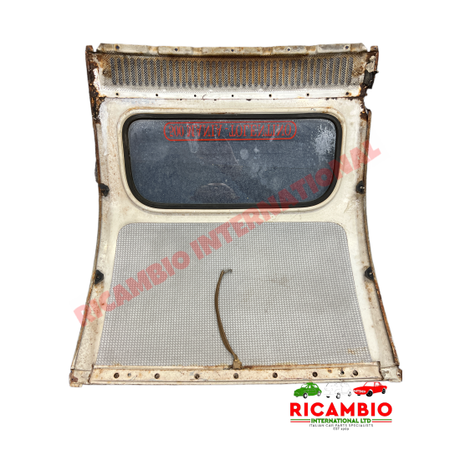 Second Hand Rear Hard Roof - Classic Fiat 500 - Panels for Center & Floor of Car