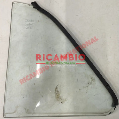 Second Hand Right Hand Quarter Light Glass - Classic Fiat 500 - Second Hand Parts