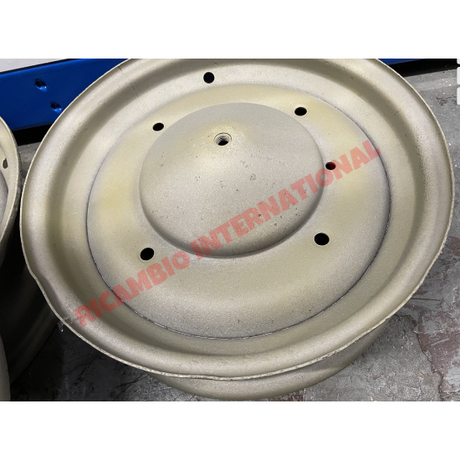 Second Hand Set of FOUR Steel Road Wheel - Classic Fiat 500 - Wheels And Tyres
