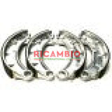 Set Aluminium Front Brake Shoes (4) - Fiat 600 Series 1 - DEPOSIT FOR OLD BRAKE SHOES - Brake Parts and Components