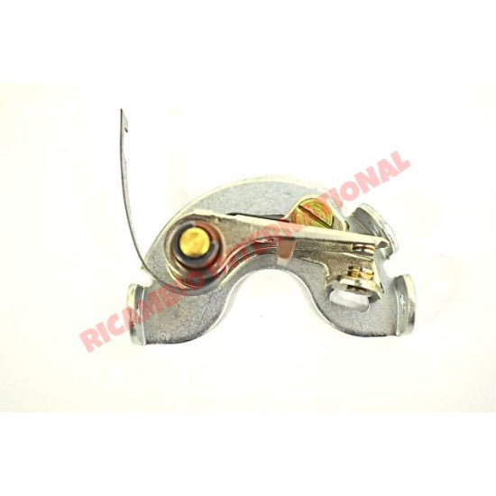 Set Contact Points with Base Plate - Classic Fiat 500. 126 600 - Ignition and Electrical Items