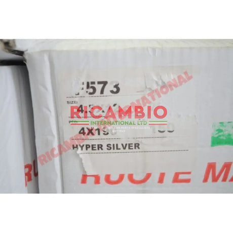 Set of 12 inch Alloy Wheels (Lesmo) - Classic Fiat 500,126 - Modifications