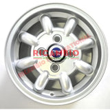 Set of 12 inch Alloy Wheels (Minilite) - Classic Fiat 500,126 - Modifications