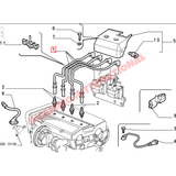 Set of 4 Ignition HT Leads - Fiat Coupe Lancia Delta Integrale - Service Items