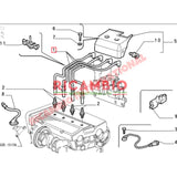 Set of 4 Ignition HT Leads - Fiat Coupe Lancia Delta Integrale - Service Items