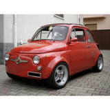 Set of Abarth Alloy Wheels (13 INCH x 5.5) - Fiat 124,125,X19,850,900 A112 - Wheels and Tyres