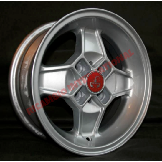 Set of Abarth Alloy Wheels (13 INCH x 5.5) - Fiat 124,125,X19,850,900 A112 - Wheels and Tyres