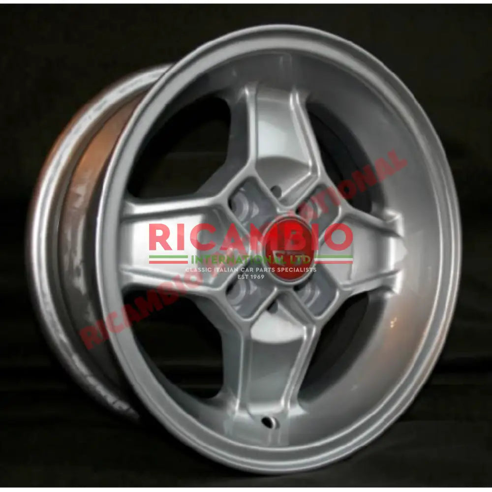 Set of Abarth Alloy Wheels (13 INCH x 5.5) - Fiat 124,125,X19,850,900 A112 - Wheels and Tyres