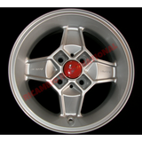 Set of Abarth Alloy Wheels (13 INCH x 5.5) - Fiat 124,125,X19,850,900 A112 - Wheels and Tyres