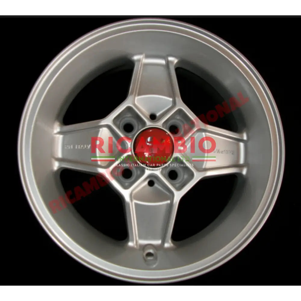 Set of Abarth Alloy Wheels (13 INCH x 5.5) - Fiat 124,125,X19,850,900 A112 - Wheels and Tyres