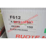 Set of Alloy Wheels (190PCD) - Classic Fiat 500 126 - Modifications