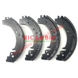 Set of Brake Shoes - Fiat 238 - Fiat 238 - 241 - 242