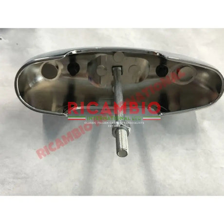 Set of Chrome Bumper Overiders - Classic Fiat 500 - Exterior Parts and Trim