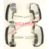 Set of Chrome Bumper Overiders - Classic Fiat 500 - Classic Fiat 500 Parts & Spares