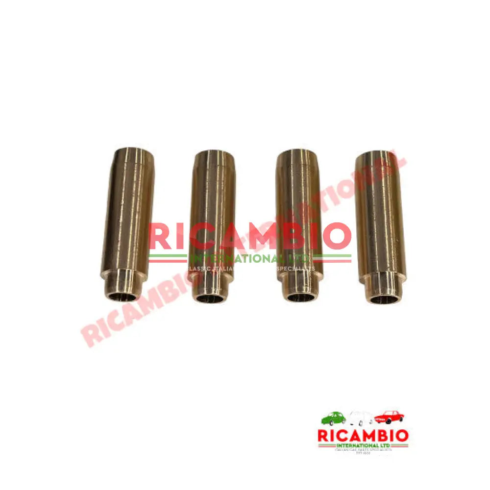 Set of FOUR Exhaust Valve Guide - Fiat Uno Turbo,Punto GT Autobianchi Y10 - Lancia Y10