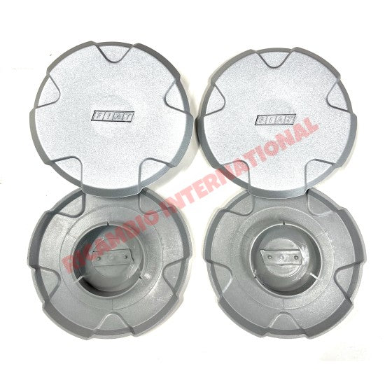Set of FOUR Hub Caps - Classic Fiat Panda Uno - Accessories & Interior Parts