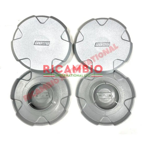 Set of FOUR Hub Caps - Classic Fiat Panda Uno - Accessories & Interior Parts