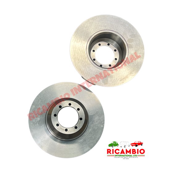 Set of Front Brake Disc (2) - Lancia Fulvia - Lancia Fulvia Brake Part & Components