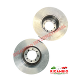 Set of Front Brake Disc (2) - Lancia Fulvia - Lancia Fulvia Brake Part & Components