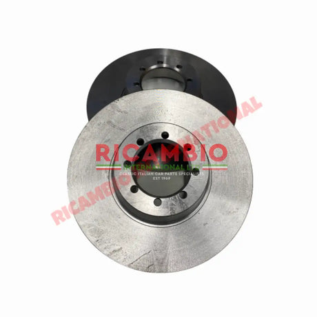 Set of Front Brake Disc DUNLOP (2) - Lancia Fulvia - Lancia Fulvia Brake Part & Components