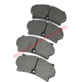 Set of Front Brake Pads - Fiat 130 - Brake Parts and Components