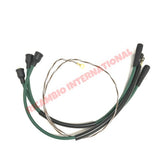 Set of Ignition/HT Leads (Black) - Classic Fiat 500 Giardiniera,Bianchina Panoramica - Ignition and Electrical Items